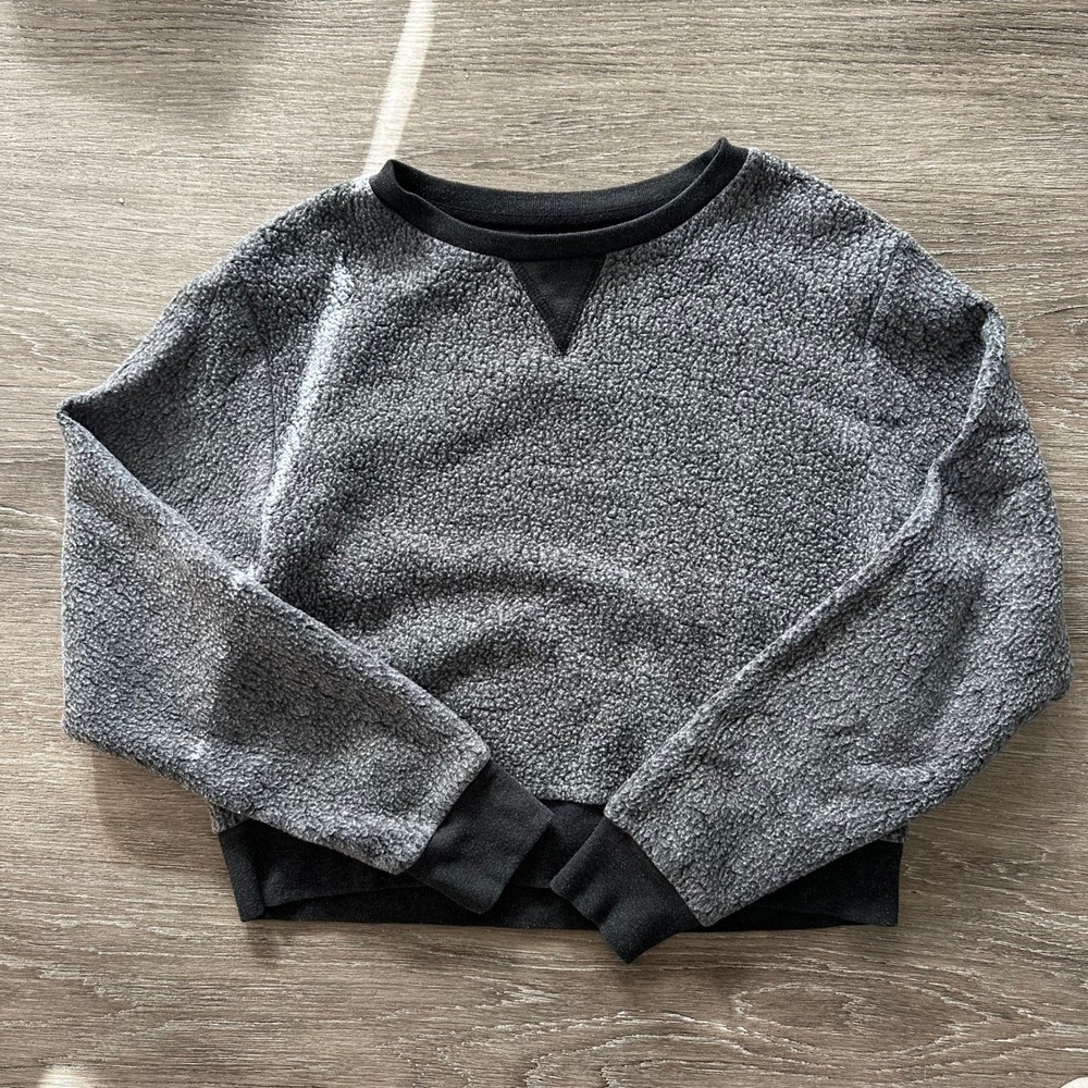 Goodlife Boucle Crewneck Joggers Lounge‎ SET Warm Women Outdoor Camping